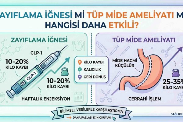 Zayıflama İğnesi mi, Tüp Mide Ameliyatı mı?